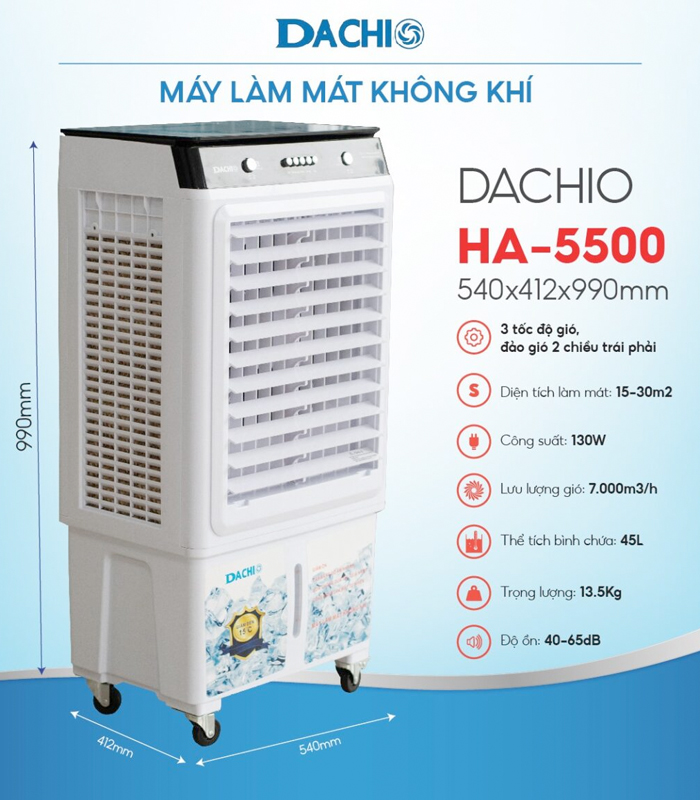 Máy làm mát Dachio HA-5500